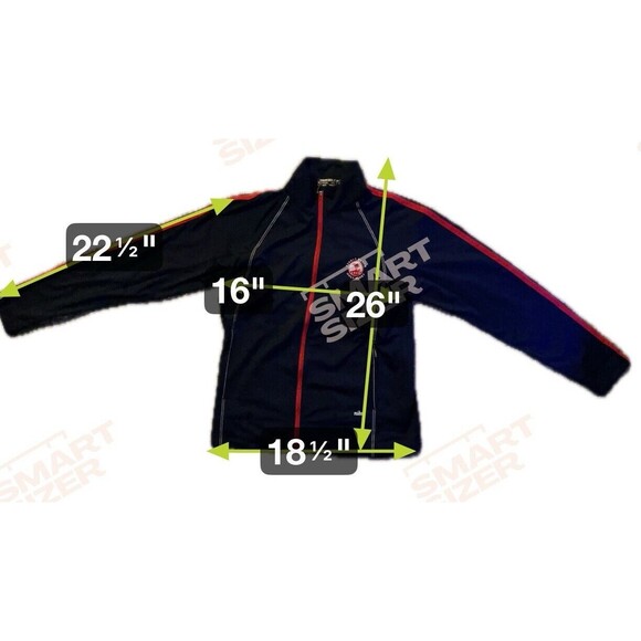 Nike Golf Tour Women S Performance Jacket Dri-Fit Navy Red Full Zip Pebble Beach - Picture 15 of 15